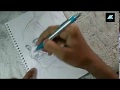 Revathi Pillai Hatching Sketch