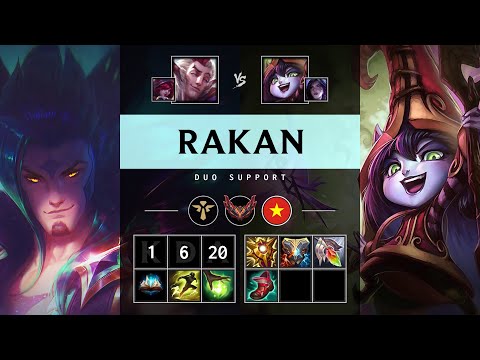 Rakan Support vs Lulu - VN Grandmaster Patch 25.14