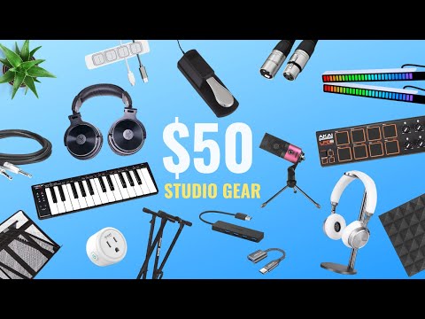 25 Gadgets under $50 for Music Studios 😮