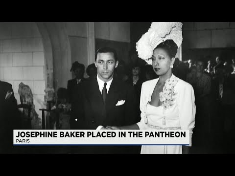 Black artist, St. Louis native Josephine Baker honored at France's Pantheon