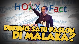 Hoax or Fact: Beredar Foto Jokowi Dukung Salah Satu Paslon Pilkada Malaka, NTT, Ini Faktanya