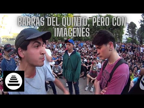 AFRITO VS LIT KILLAH VS MAMBA VS CHIKI / El Quinto Escalón 8vos Fecha 8 PERO CON IMAGENES