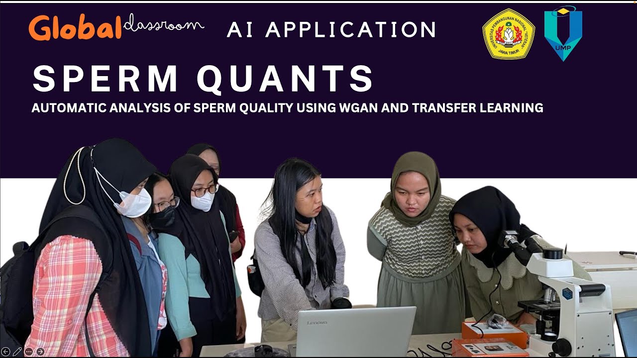 GLOBAL CLASSROOM: AUTOMATIC ANALYSIS OF SPERM QUALITY USING WGAN AND TRANSFER LEARNING
