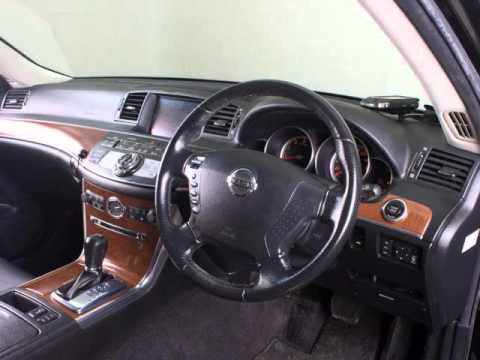 フーガ 250GT 1オーナー特注赤X黒コンビ本革DVDWマルチ CBA-Y50