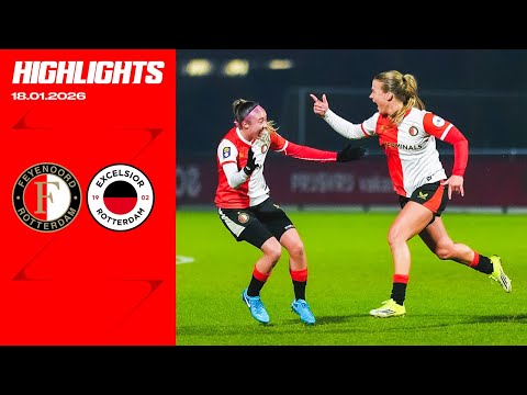 Highlights | Feyenoord V1 - Excelsior | Eurojackpot Vrouwen Eredivisie 2025-2026