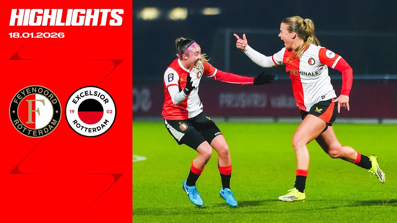 Highlights | Feyenoord V1 - Excelsior | Eurojackpot Vrouwen Eredivisie 2025-2026