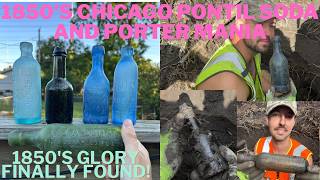 1850's RARE TREASURE FOUND! PONTIL SODAS & 1850's PORTER, 3 YEARS SINCE OUR LAST 1850's PONTIL PIT!