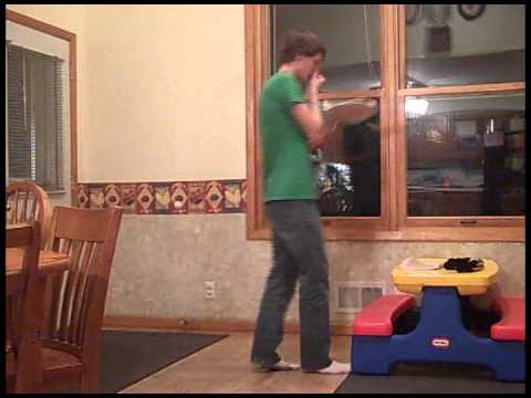 Pizza acrobatics practice