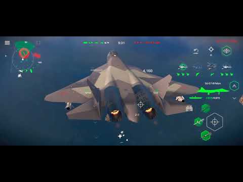 SU-57-B-Felon ace combat offline mode Modern Warship (6/3/2022)