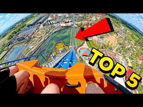 TOP 5 FASTEST ROLLER COASTERS IN POLAND | 2025 EPIC SMOOTH POV RIDES