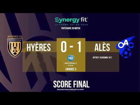 Résumé J5 : Hyères 83 FC - Alès OC