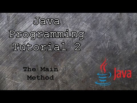 Java Beginner Programming Tutorial 2 Java Main Method And Hello World Road To Game Development