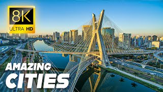 Drone Tour of the World's Most Beautiful Skylines in 16K VIDEO ULTRA HD