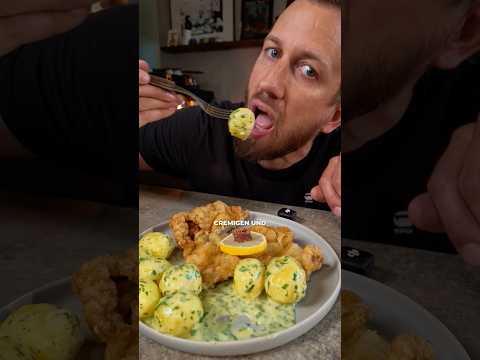 So machst du PETERSILERDÄPFEL mit Wiener Schnitzel #motioncooking