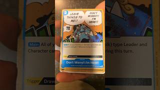 ONE PIECE OP-14 THE AZURE SEA'S SEVEN #shorts #anime #onepiece #tcg