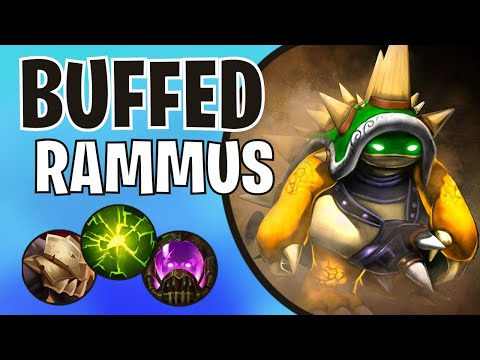 BUFFED RAMMUS GUIDE | Rammus Jungle Guide Season 12 League of Legends jg