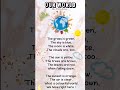 Our World Poems In English English Poem For Children Short Cocomelon Nimbookids Poem Kids