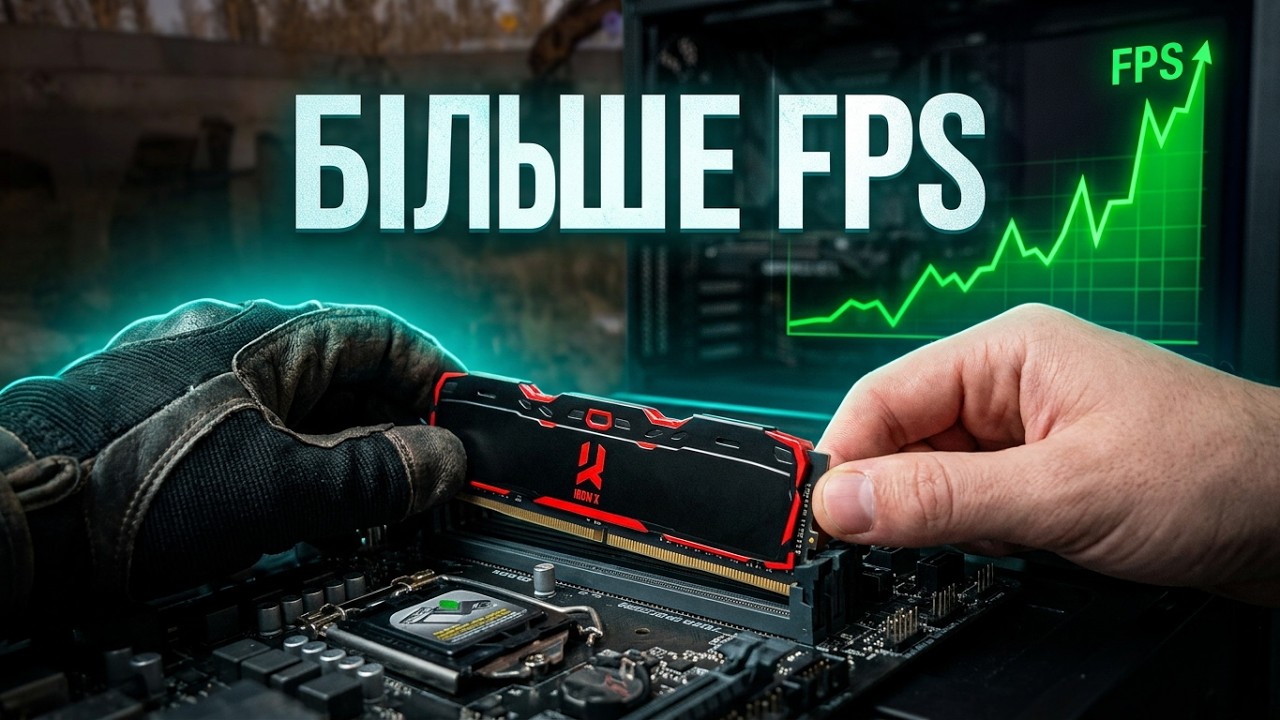 Розгон ПАМ'ЯТІ. Нащо воно треба?? // Тести продуктивності // #100дописівукраїнсь?