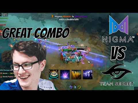Nigma VS SECRET | GREAT COMBO FIGHT | DreamLeague Season 15