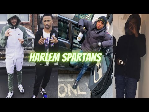 #HarlemSpartans Snow & Des Montana lurking outside Perrys house with others part.1 #2017
