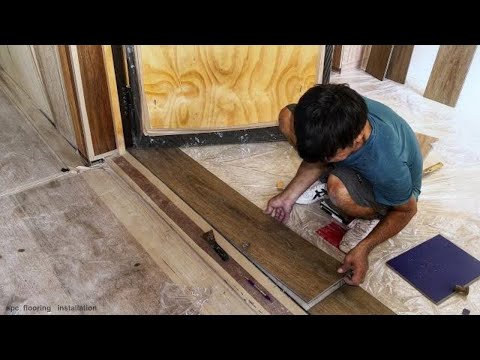 instalação de piso spc | projeto de casa de repouso de descompressão