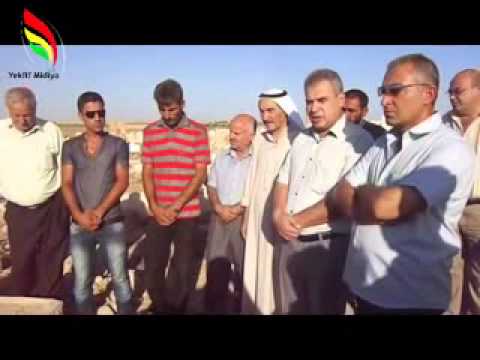 كلمة ابراهيم برو على قبر برزاني قرنو