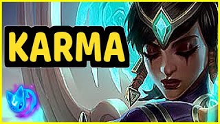 KARMA VS MORGANA SUPPORT GAMEPLAY