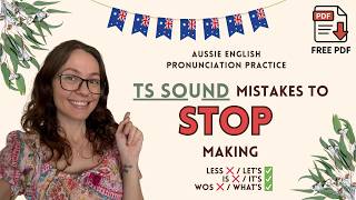 How to Pronounce the TS Sound in Australian English | Improve Your Accent Fast