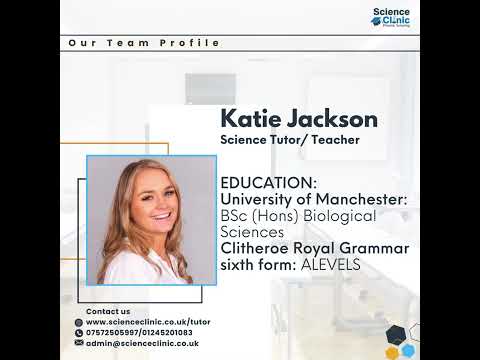 Science Clinic Private Tutors video.