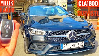 MERCEDES BENZ CLA YETKİLİ SERVİSE GÖTÜRDÜM | NELER OLDU? | G63 AMG EGZ