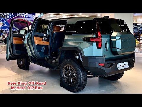 New Arrival 2025! Dongfeng M-Hero 917EVs : Off-Road King, Super Adventure, Interior and Exterior