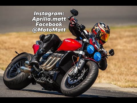 4k 2500cc Triumph Rocket 3R Trackday-OMG WHAT A BEAST!