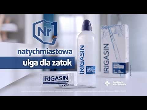 Irigasin - natychmiastowa ulga dla zatok - reklama telewizyjna