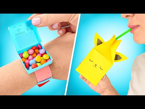 HOW TO SNEAK SNACKS? Cute Origami Cases For Sweets