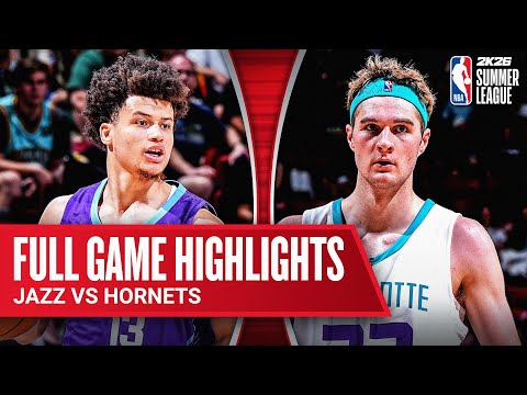 JAZZ vs HORNETS | NBA SUMMER LEAGUE | FULL GAME HIGHLIGHTS | July 11, 2025