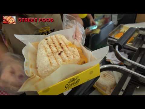 HOLY CHEESE Grilled sandwich | Real California Milk Street Food from United States of Amer