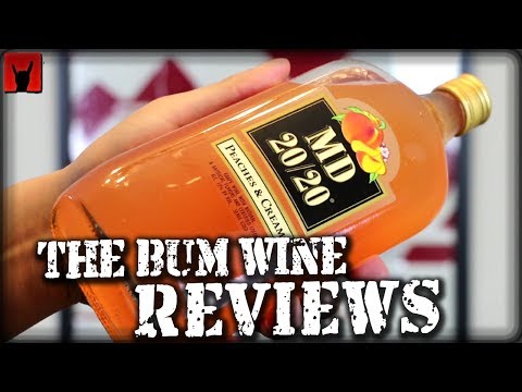 MD 20/20 Peaches & Cream 13% abv - The Bum Wine Reviews