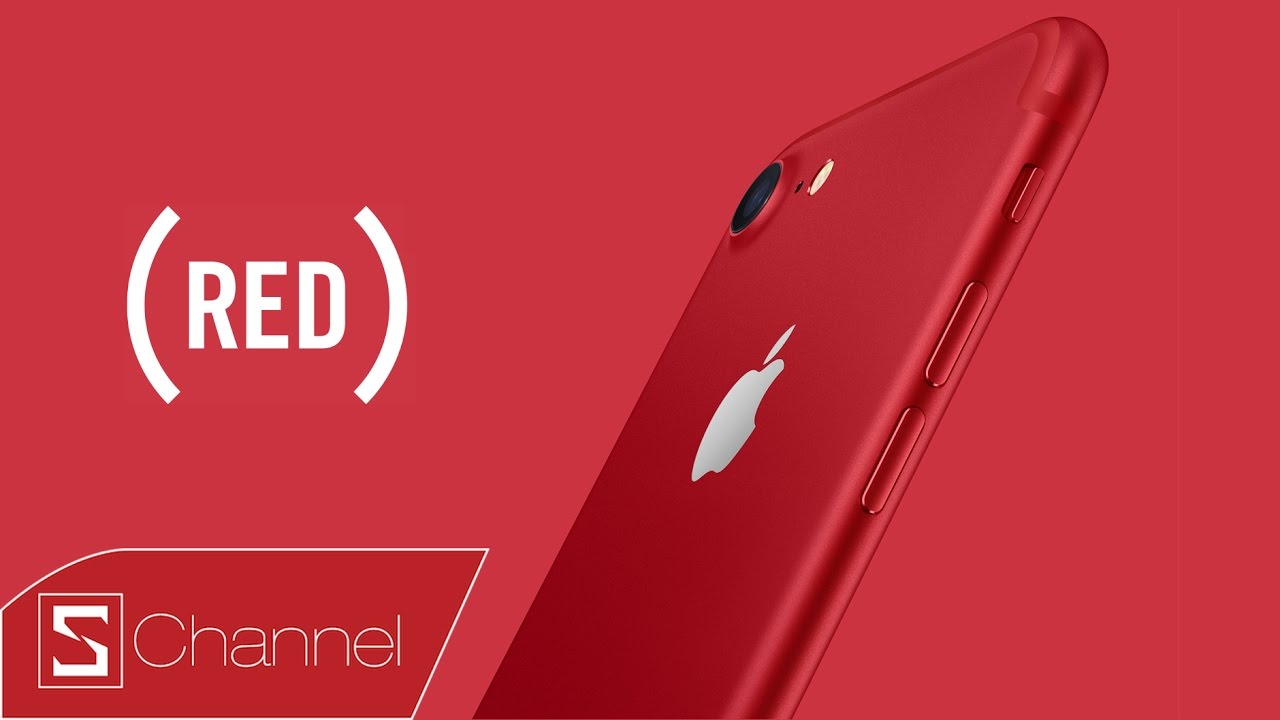 Schannel - Apple chính thức ra mắt iPhone 7 | 7 Plus ĐỎ RỰC, iPad mới, ứng dụng Clips