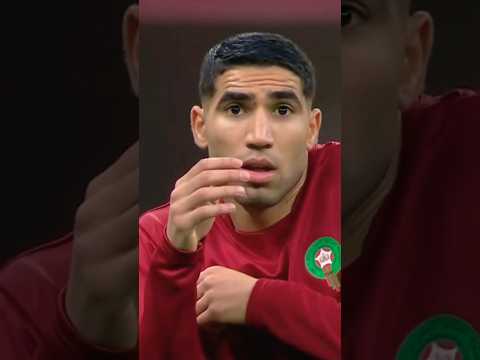 حاكيمي تخلع مسكين 😂🇲🇦 #المنتخب_المغربي #كرة_القدم