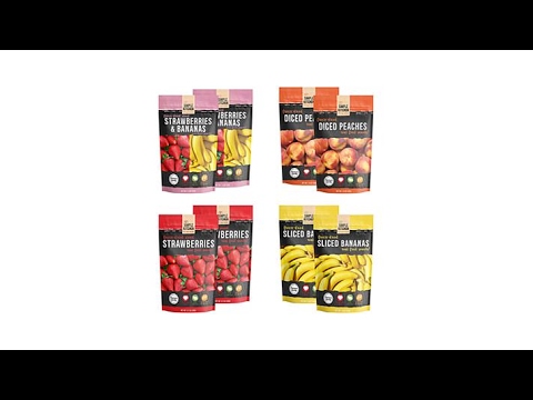 Simple Kitchen FreezeDried Fruit Variety 8pack
