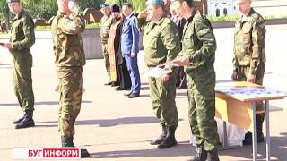 2016-05-13 г. Брест. Чествование лучших военнослужащих. Новости на Буг-ТВ.