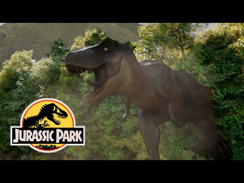 Documenting the Wildlife of Isla Sorna - Jurassic Park Horror Short Film - Blender