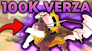 CAN I SURVIVE as The 100K VERZA | Creatures of Sonaria