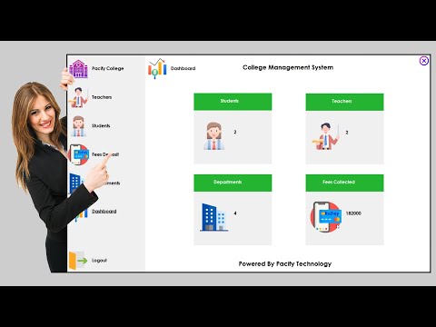 College Management System in VB.NET | Full Project Tutorial Step by Step (Hindi) #project
