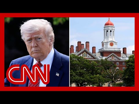Trump escalates attacks on Harvard in Memorial Day posts