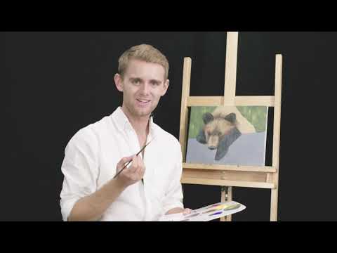 Bear Cub Step by Step Painting Trailer