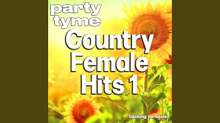 Better Your Heart Than Mine (made popular by Trisha Yearwood) [backing version]