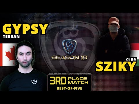 BSL13 THIRD PLACE - 🇨🇦 Gypsy vs 🇭🇺 Sziky // StarCraft 1 Remastered Pro Tournament