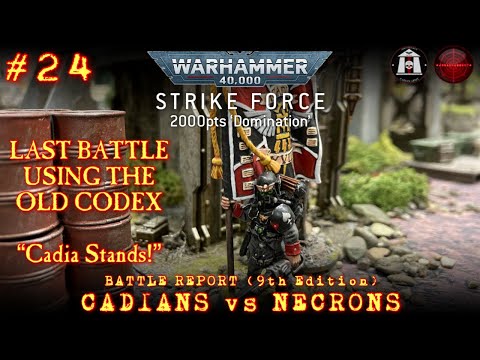 Astra Militarum vs Necrons *Warhammer 40k* Battle Report ► "LAST BATTLE WITH THE OLD CODEX!" EP:24