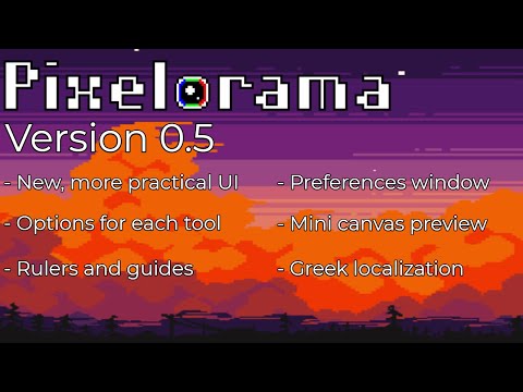 Pixelorama v0.5 Showcase